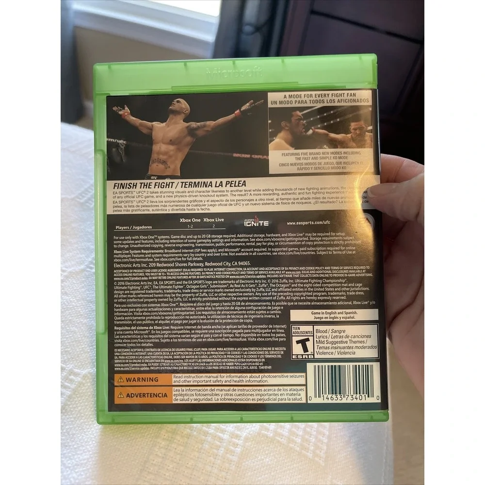 EA Sports UFC 2 {Xbox One} Video Game (Drew)